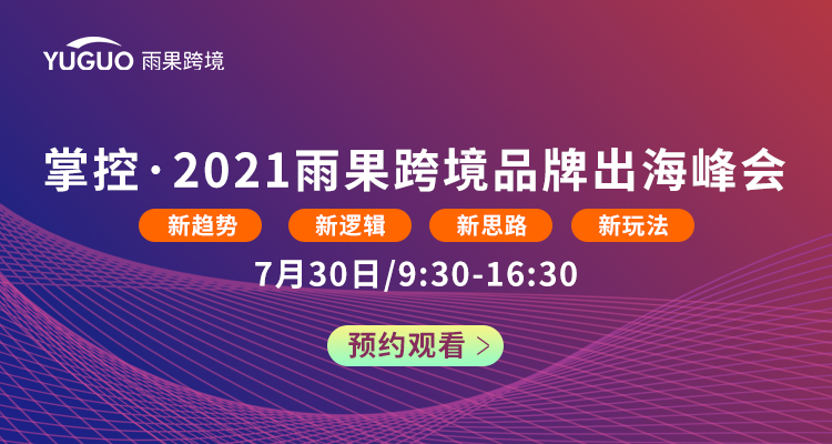 掌控 2021雨果跨境品牌出海峰会