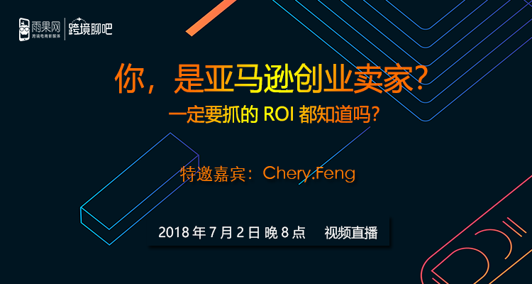 亚马逊创业卖家,一定要抓的ROI!