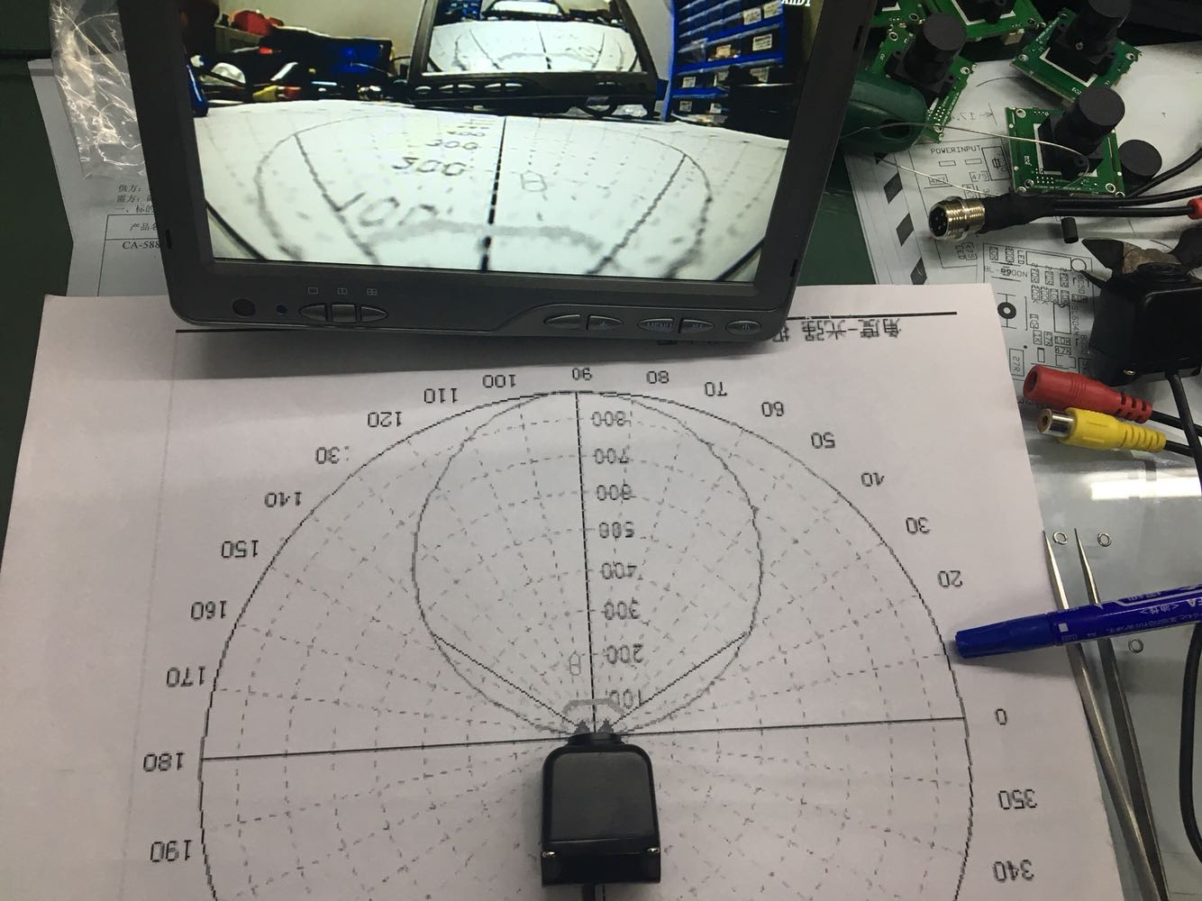 专业开发生产汽车电子产品,鱼眼大角度192度摄像头,正常视角水平170度