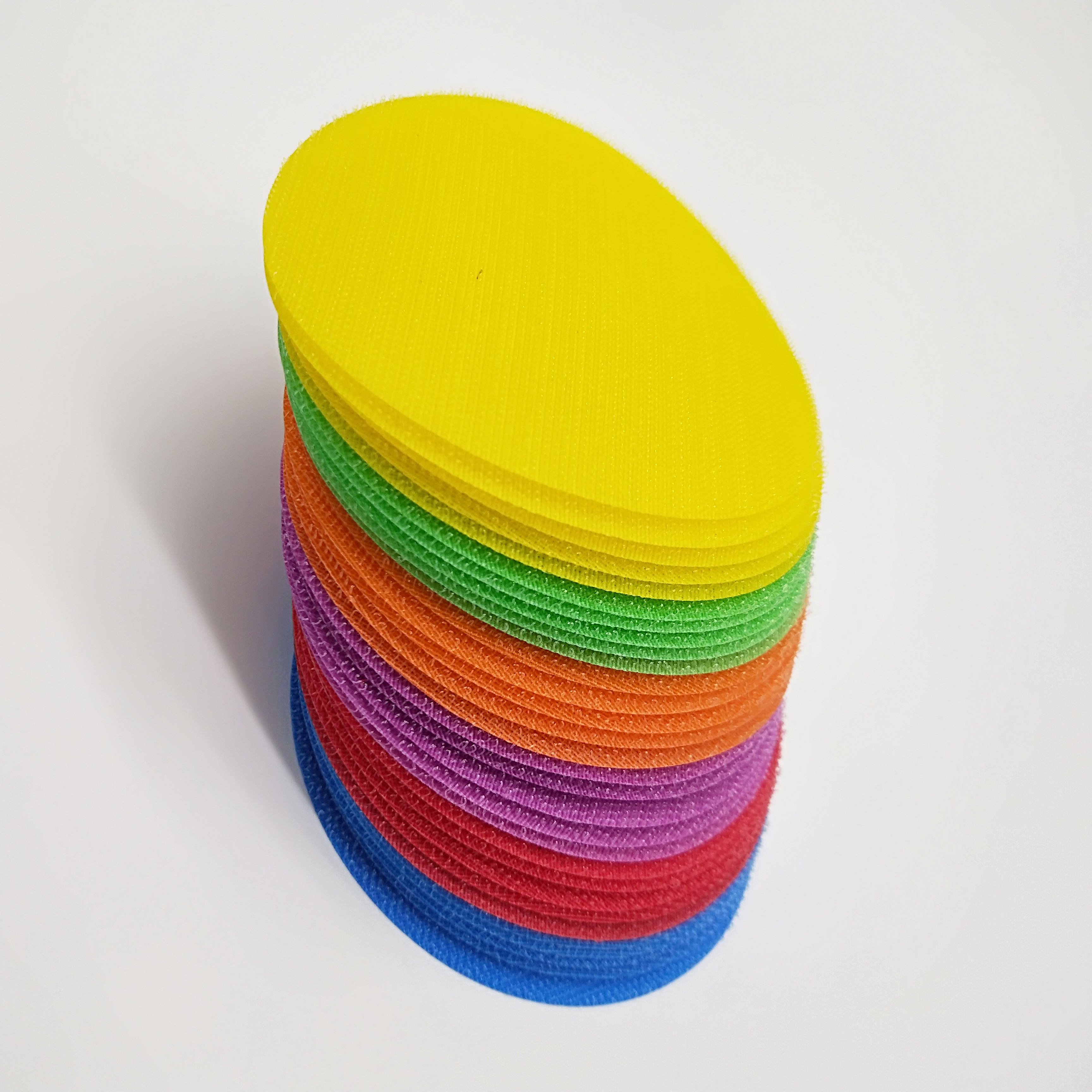 深圳厂家直销地毯标识贴儿童教育地毯圆形魔术贴