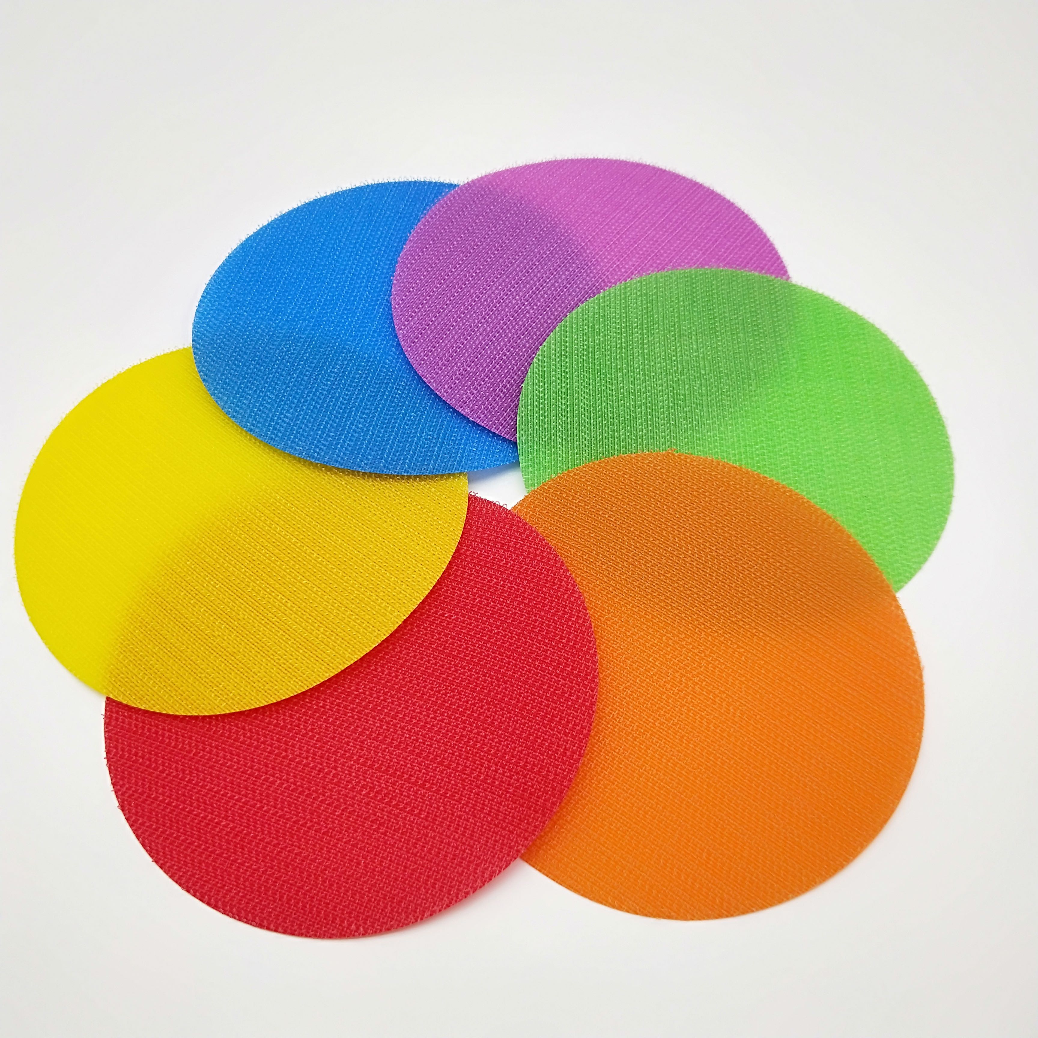 深圳厂家直销地毯标识贴儿童教育地毯圆形魔术贴